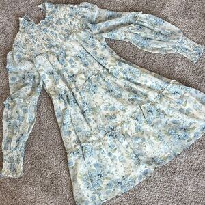 Floral Long Sleeve Dress